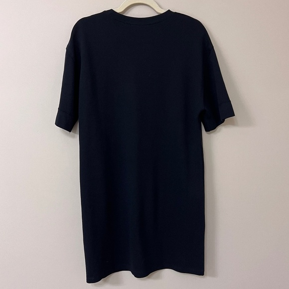 ZARA BASIC TSHIRT DRESS - BLACK - MEDIUM - Picture 3 of 5
